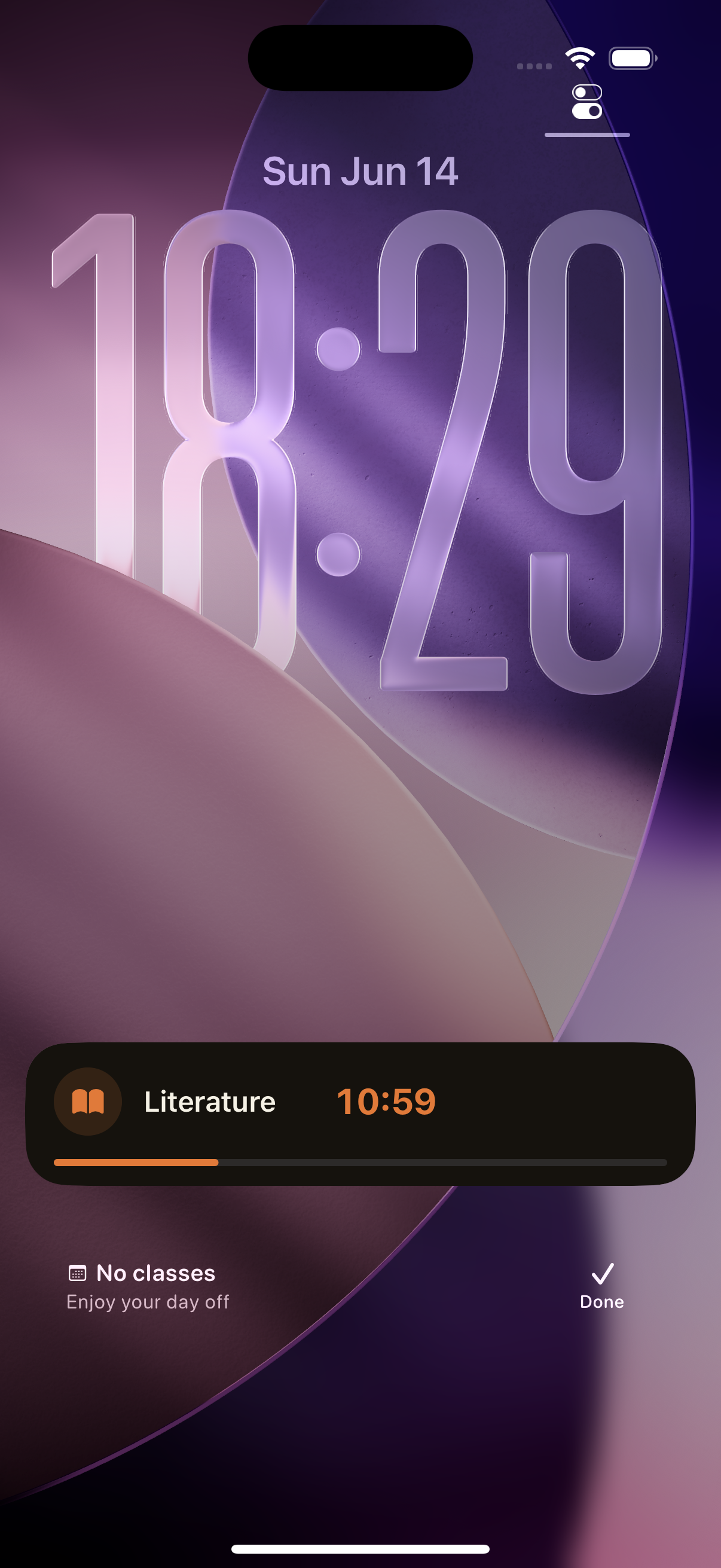 Vusk screen